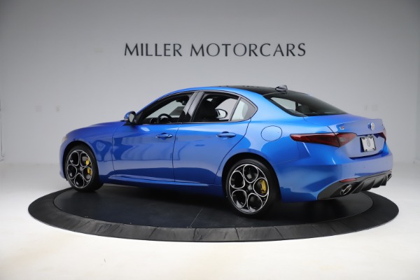 New 2020 Alfa Romeo Giulia Ti Sport Q4 for sale Sold at Bugatti of Greenwich in Greenwich CT 06830 4