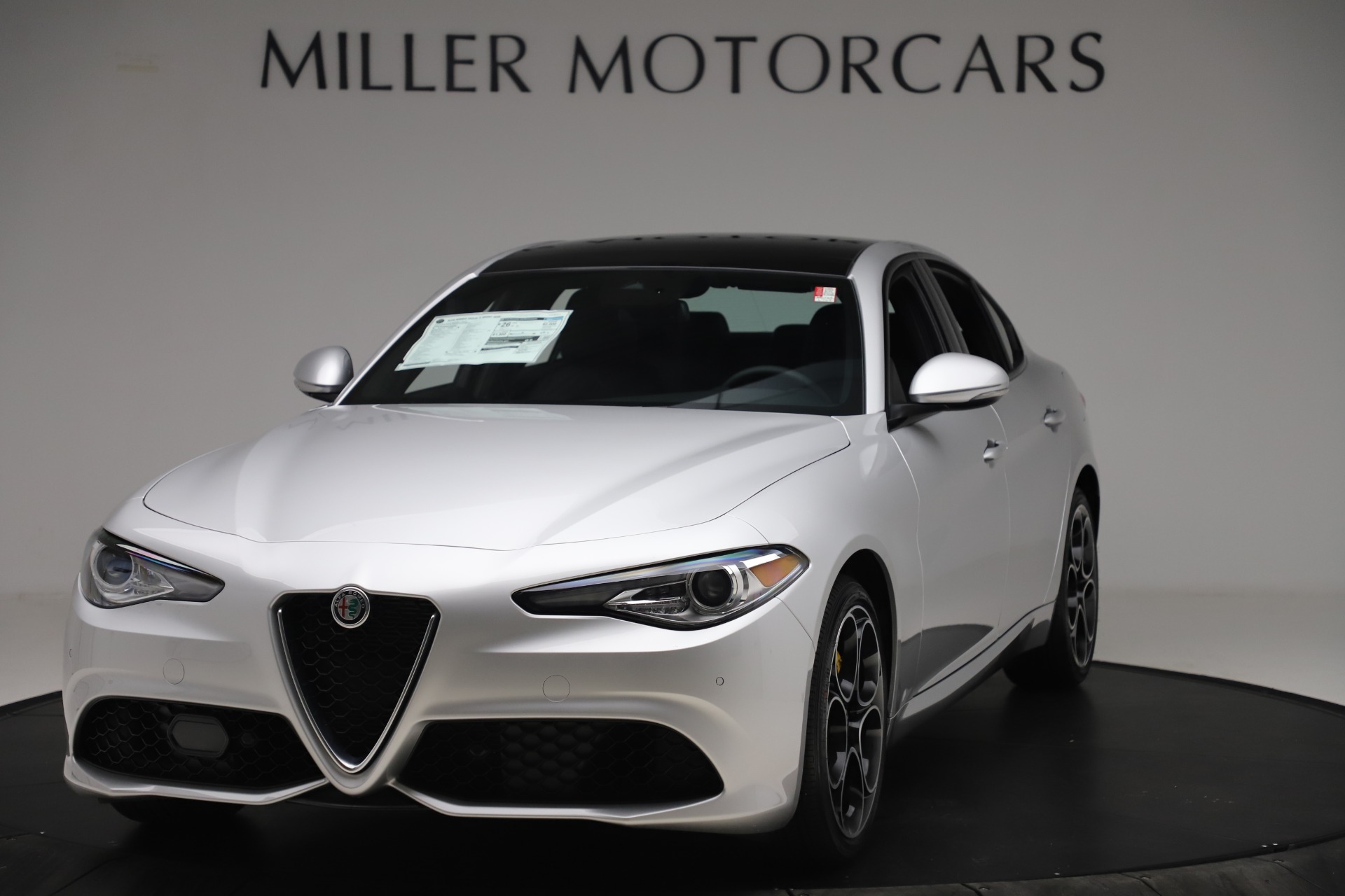 New 2020 Alfa Romeo Giulia Ti Sport Q4 for sale Sold at Bugatti of Greenwich in Greenwich CT 06830 1