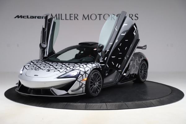 Used 2020 McLaren 620R Coupe for sale Call for price at Bugatti of Greenwich in Greenwich CT 06830 10