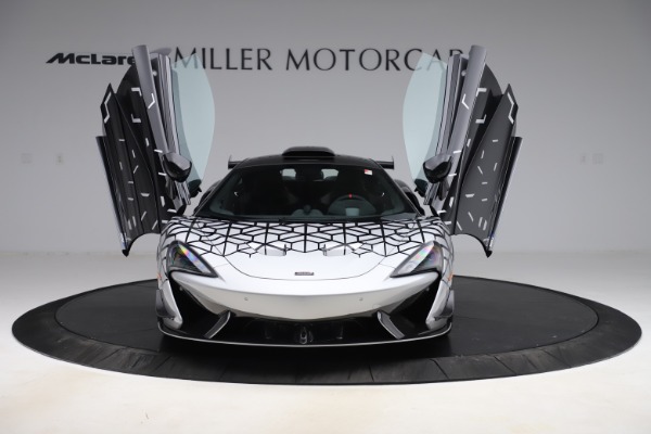 Used 2020 McLaren 620R Coupe for sale Call for price at Bugatti of Greenwich in Greenwich CT 06830 9