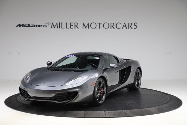 Used 2013 McLaren MP4-12C Spider Convertible for sale Sold at Bugatti of Greenwich in Greenwich CT 06830 18