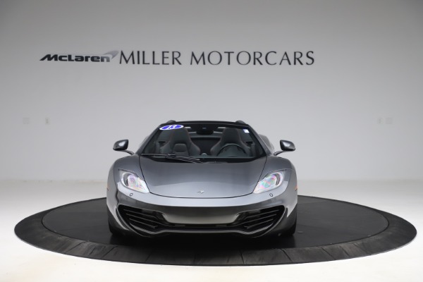 Used 2013 McLaren MP4-12C Spider Convertible for sale Sold at Bugatti of Greenwich in Greenwich CT 06830 8
