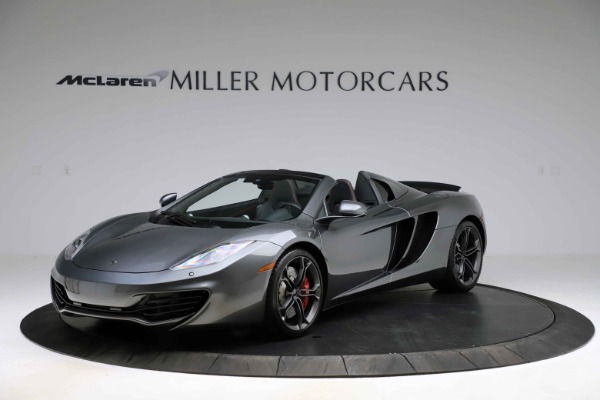 Used 2013 McLaren MP4-12C Spider Convertible for sale Sold at Bugatti of Greenwich in Greenwich CT 06830 1
