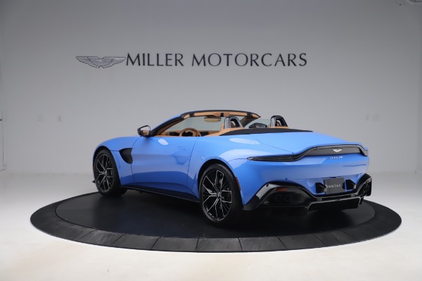 New 2021 Aston Martin Vantage Roadster for sale Sold at Bugatti of Greenwich in Greenwich CT 06830 4