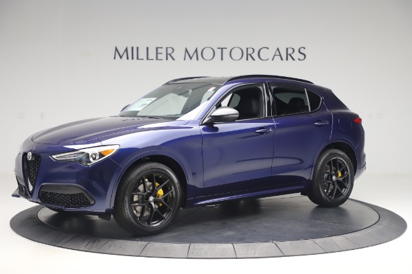 New 2020 Alfa Romeo Stelvio Ti Sport Q4 for sale Sold at Bugatti of Greenwich in Greenwich CT 06830 2