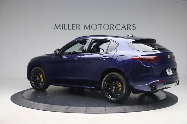 New 2020 Alfa Romeo Stelvio Ti Sport Q4 for sale Sold at Bugatti of Greenwich in Greenwich CT 06830 4