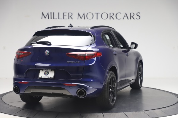 New 2020 Alfa Romeo Stelvio Ti Sport Q4 for sale Sold at Bugatti of Greenwich in Greenwich CT 06830 7