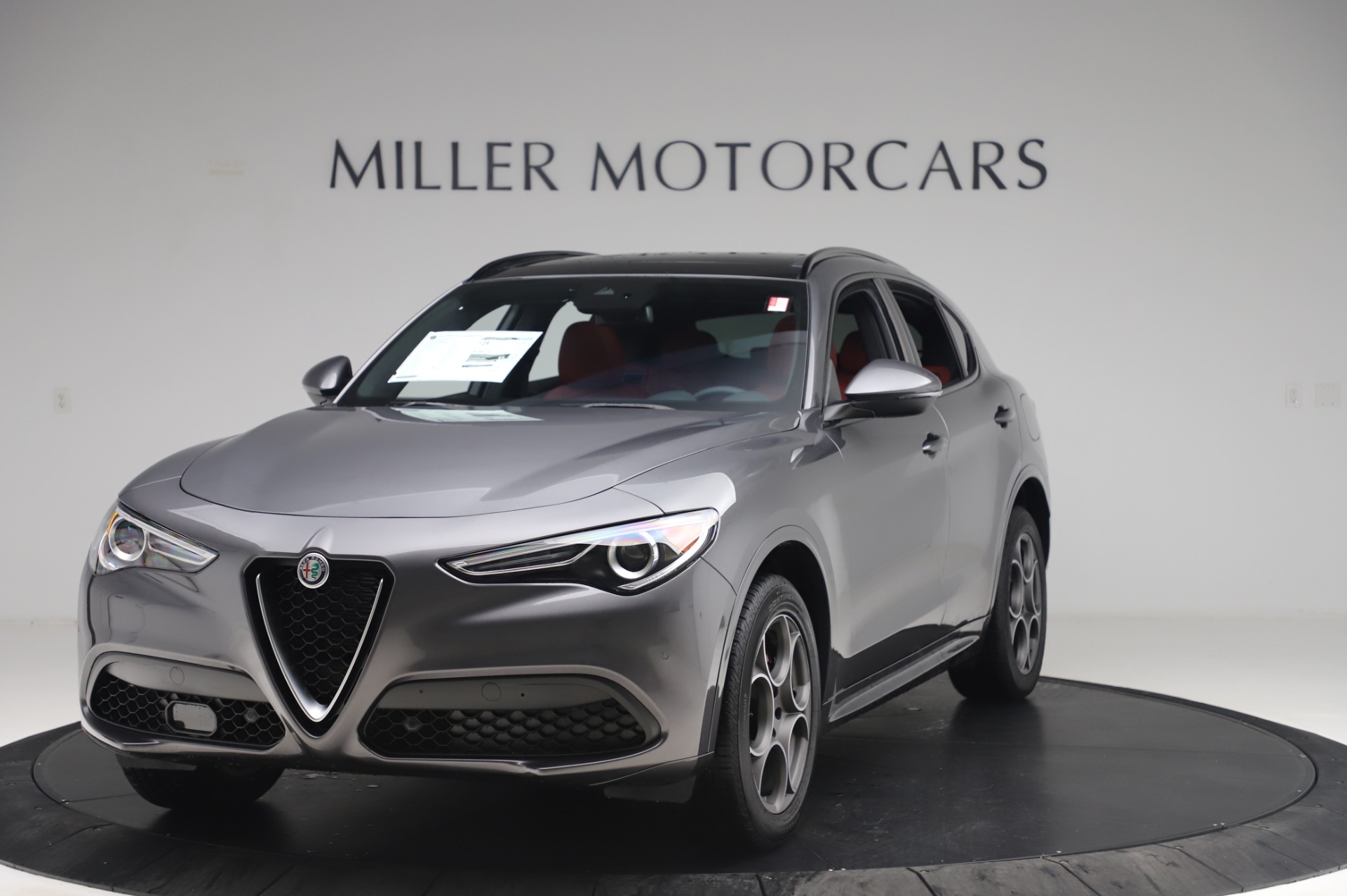 New 2020 Alfa Romeo Stelvio Sport Q4 for sale Sold at Bugatti of Greenwich in Greenwich CT 06830 1