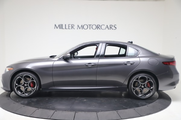 New 2020 Alfa Romeo Giulia Ti Sport Q4 for sale Sold at Bugatti of Greenwich in Greenwich CT 06830 3