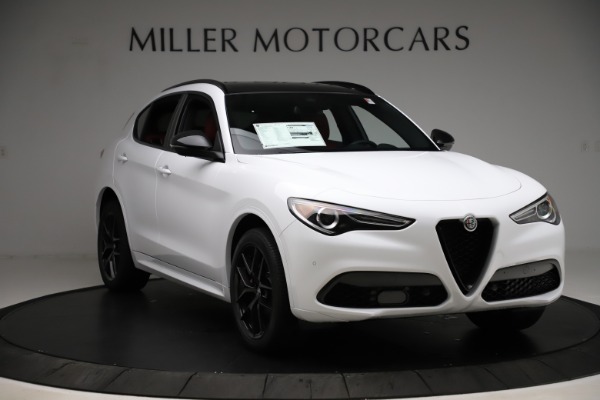 New 2020 Alfa Romeo Stelvio Ti Sport Q4 for sale Sold at Bugatti of Greenwich in Greenwich CT 06830 11