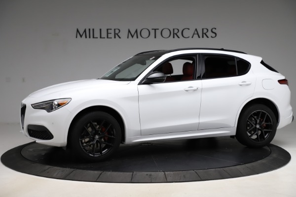 New 2020 Alfa Romeo Stelvio Ti Sport Q4 for sale Sold at Bugatti of Greenwich in Greenwich CT 06830 2