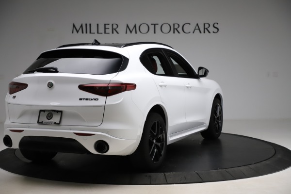 New 2020 Alfa Romeo Stelvio Ti Sport Q4 for sale Sold at Bugatti of Greenwich in Greenwich CT 06830 7