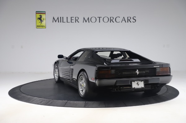 Used 1991 Ferrari Testarossa for sale Sold at Bugatti of Greenwich in Greenwich CT 06830 5