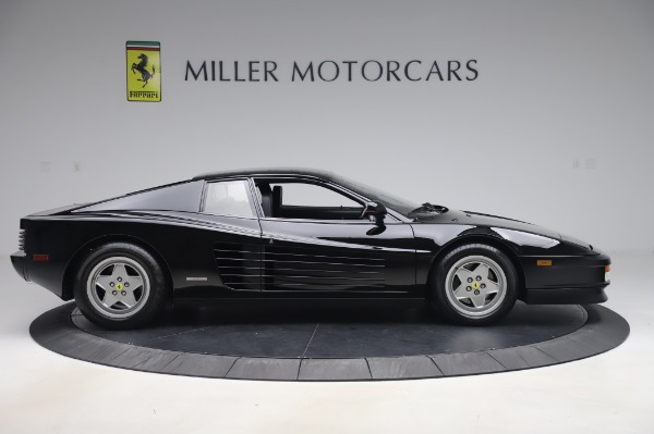 Used 1991 Ferrari Testarossa for sale Sold at Bugatti of Greenwich in Greenwich CT 06830 9