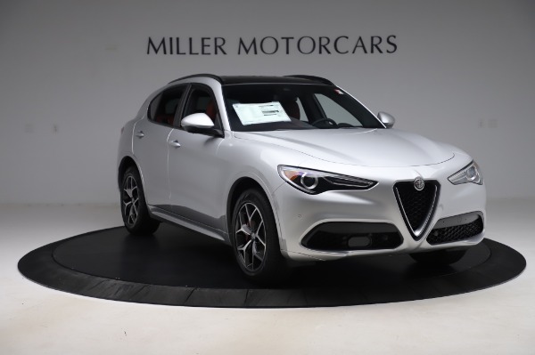 New 2020 Alfa Romeo Stelvio Ti Sport Q4 for sale Sold at Bugatti of Greenwich in Greenwich CT 06830 11