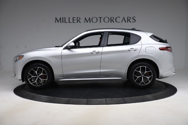 New 2020 Alfa Romeo Stelvio Ti Sport Q4 for sale Sold at Bugatti of Greenwich in Greenwich CT 06830 3