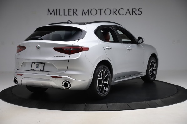 New 2020 Alfa Romeo Stelvio Ti Sport Q4 for sale Sold at Bugatti of Greenwich in Greenwich CT 06830 7