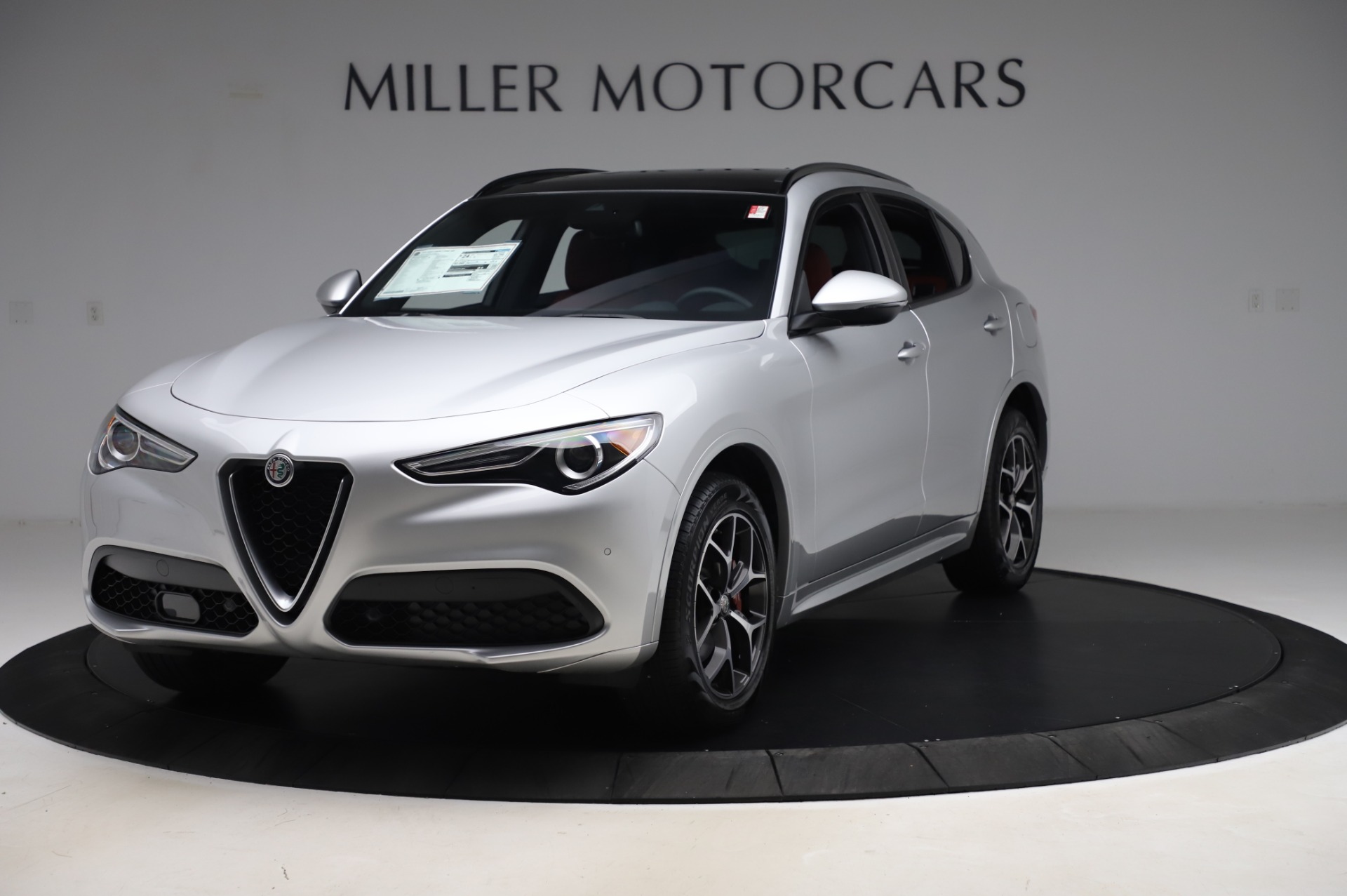 New 2020 Alfa Romeo Stelvio Ti Sport Q4 for sale Sold at Bugatti of Greenwich in Greenwich CT 06830 1