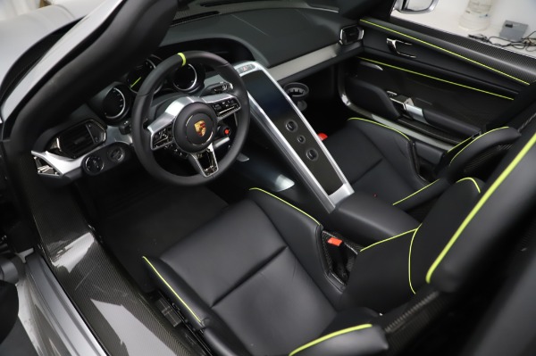 Used 2015 Porsche 918 Spyder for sale Sold at Bugatti of Greenwich in Greenwich CT 06830 22