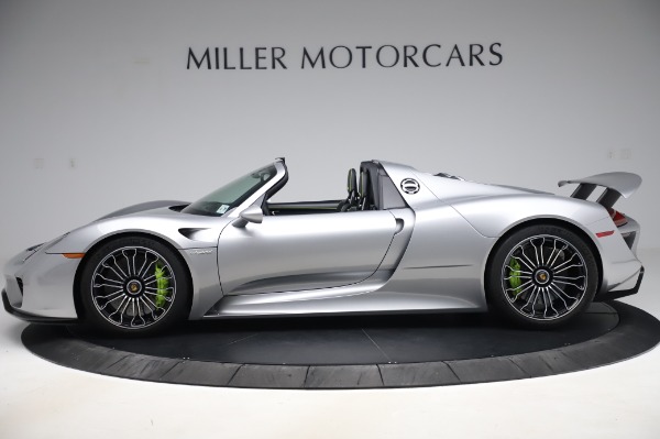 Used 2015 Porsche 918 Spyder for sale Sold at Bugatti of Greenwich in Greenwich CT 06830 3