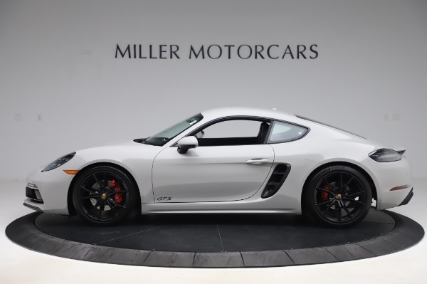 Used 2019 Porsche 718 Cayman GTS for sale Sold at Bugatti of Greenwich in Greenwich CT 06830 3