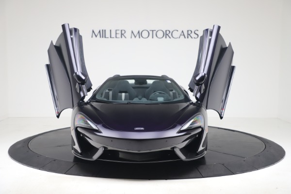 Used 2019 McLaren 570S Spider for sale Sold at Bugatti of Greenwich in Greenwich CT 06830 17