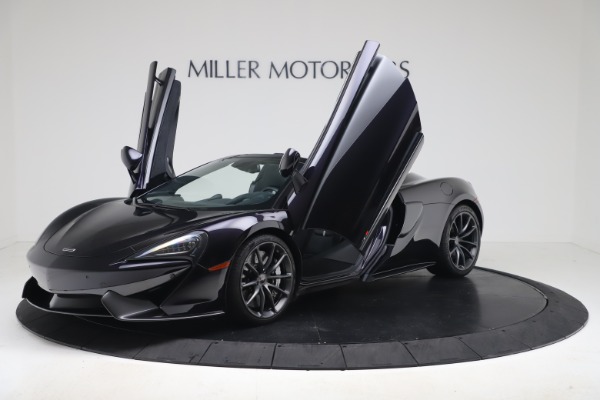 Used 2019 McLaren 570S Spider for sale Sold at Bugatti of Greenwich in Greenwich CT 06830 18
