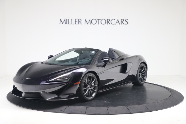 Used 2019 McLaren 570S Spider Convertible for sale $189,900 at Bugatti of Greenwich in Greenwich CT 06830 1