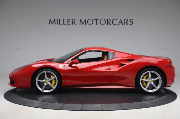 Used 2018 Ferrari 488 Spider Base for sale Sold at Bugatti of Greenwich in Greenwich CT 06830 13