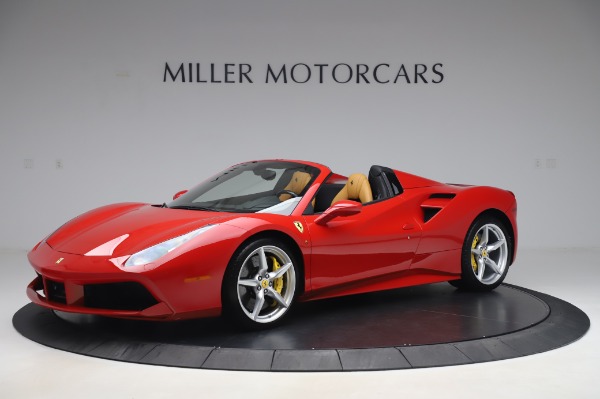 Used 2018 Ferrari 488 Spider Base for sale Sold at Bugatti of Greenwich in Greenwich CT 06830 2