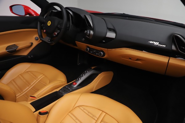 Used 2018 Ferrari 488 Spider Base for sale Sold at Bugatti of Greenwich in Greenwich CT 06830 23