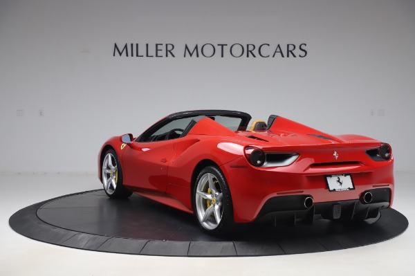 Used 2018 Ferrari 488 Spider Base for sale Sold at Bugatti of Greenwich in Greenwich CT 06830 5