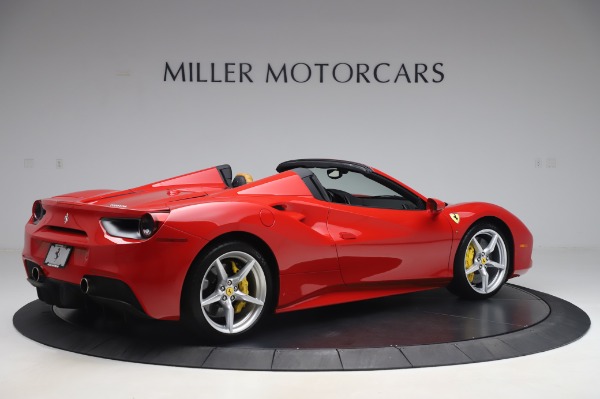 Used 2018 Ferrari 488 Spider Base for sale Sold at Bugatti of Greenwich in Greenwich CT 06830 8