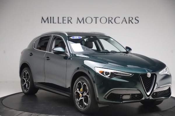 Used 2019 Alfa Romeo Stelvio Ti Lusso for sale Sold at Bugatti of Greenwich in Greenwich CT 06830 11