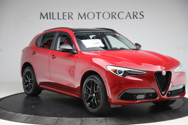 New 2020 Alfa Romeo Stelvio Sport Q4 for sale $50,195 at Bugatti of Greenwich in Greenwich CT 06830 11