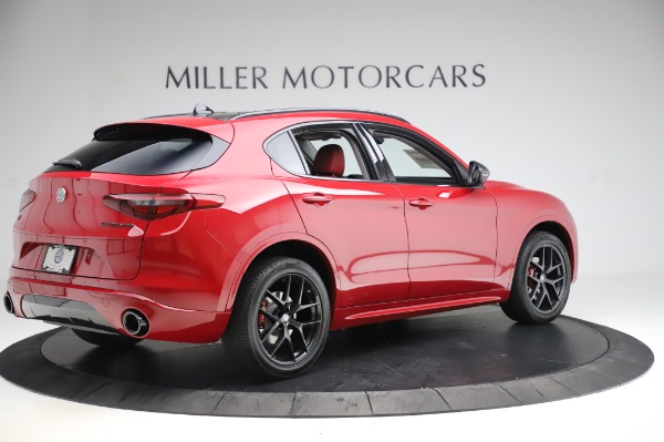 New 2020 Alfa Romeo Stelvio Sport Q4 for sale Sold at Bugatti of Greenwich in Greenwich CT 06830 8