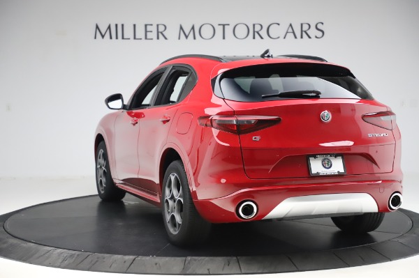 New 2020 Alfa Romeo Stelvio Sport Q4 for sale $50,645 at Bugatti of Greenwich in Greenwich CT 06830 5