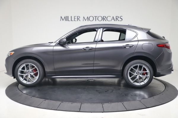 New 2020 Alfa Romeo Stelvio Ti Sport Q4 for sale Sold at Bugatti of Greenwich in Greenwich CT 06830 3