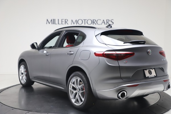 New 2020 Alfa Romeo Stelvio Ti Sport Q4 for sale Sold at Bugatti of Greenwich in Greenwich CT 06830 5