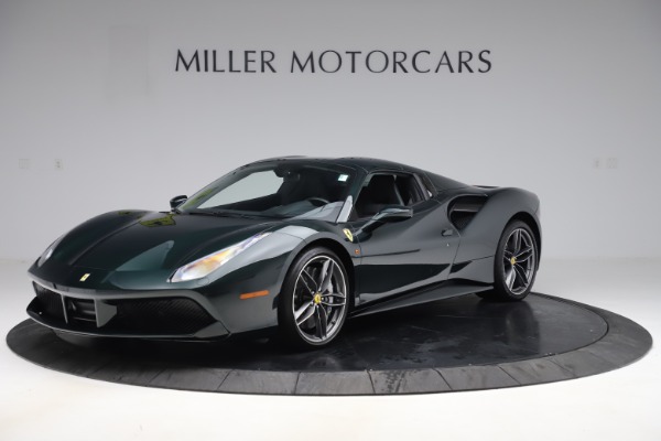 Used 2019 Ferrari 488 Spider Base for sale $329,900 at Bugatti of Greenwich in Greenwich CT 06830 13