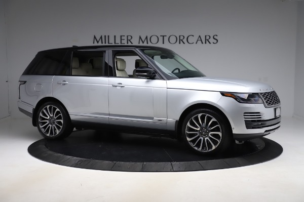 Used 2019 Land Rover Range Rover Supercharged LWB for sale Sold at Bugatti of Greenwich in Greenwich CT 06830 10