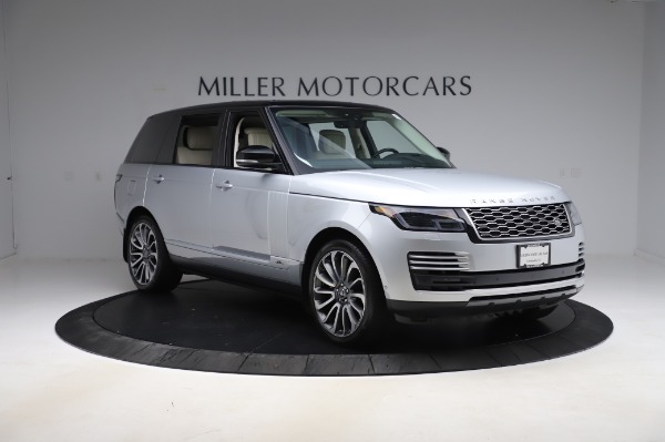 Used 2019 Land Rover Range Rover Supercharged LWB for sale Sold at Bugatti of Greenwich in Greenwich CT 06830 11