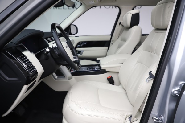 Used 2019 Land Rover Range Rover Supercharged LWB for sale Sold at Bugatti of Greenwich in Greenwich CT 06830 14