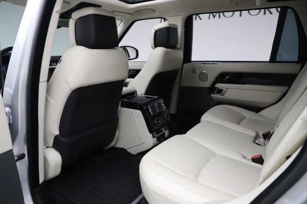 Used 2019 Land Rover Range Rover Supercharged LWB for sale Sold at Bugatti of Greenwich in Greenwich CT 06830 16