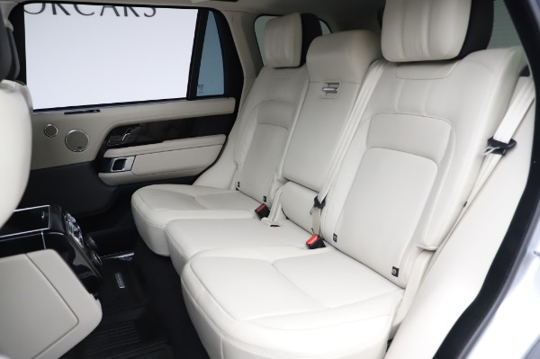 Used 2019 Land Rover Range Rover Supercharged LWB for sale Sold at Bugatti of Greenwich in Greenwich CT 06830 19