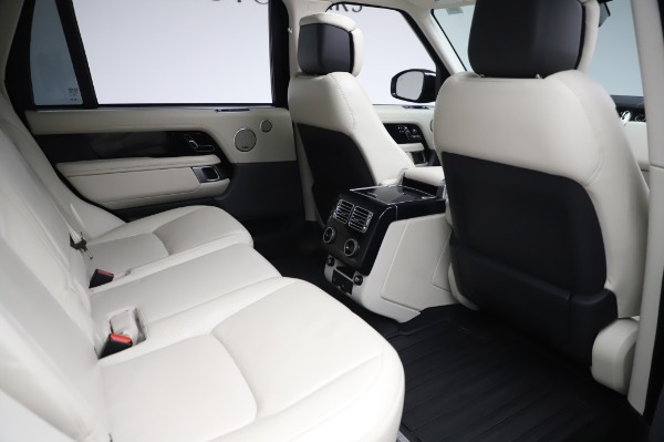 Used 2019 Land Rover Range Rover Supercharged LWB for sale Sold at Bugatti of Greenwich in Greenwich CT 06830 23