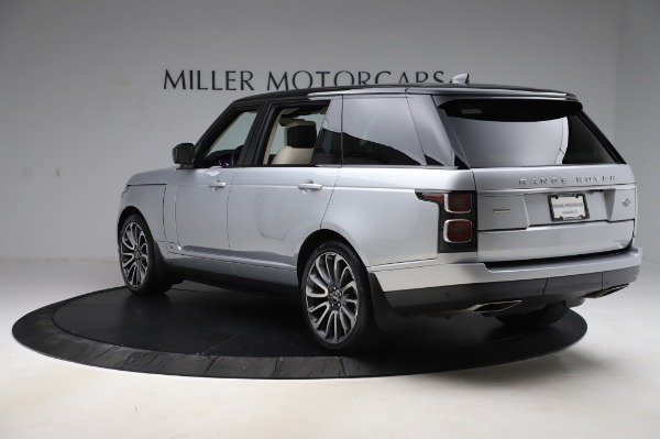 Used 2019 Land Rover Range Rover Supercharged LWB for sale Sold at Bugatti of Greenwich in Greenwich CT 06830 5