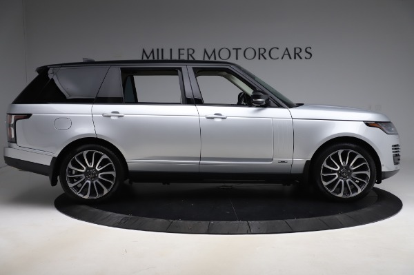 Used 2019 Land Rover Range Rover Supercharged LWB for sale Sold at Bugatti of Greenwich in Greenwich CT 06830 9