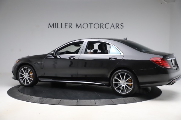 Used 2015 Mercedes-Benz S-Class S 63 AMG for sale Sold at Bugatti of Greenwich in Greenwich CT 06830 4