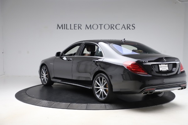 Used 2015 Mercedes-Benz S-Class S 63 AMG for sale Sold at Bugatti of Greenwich in Greenwich CT 06830 5